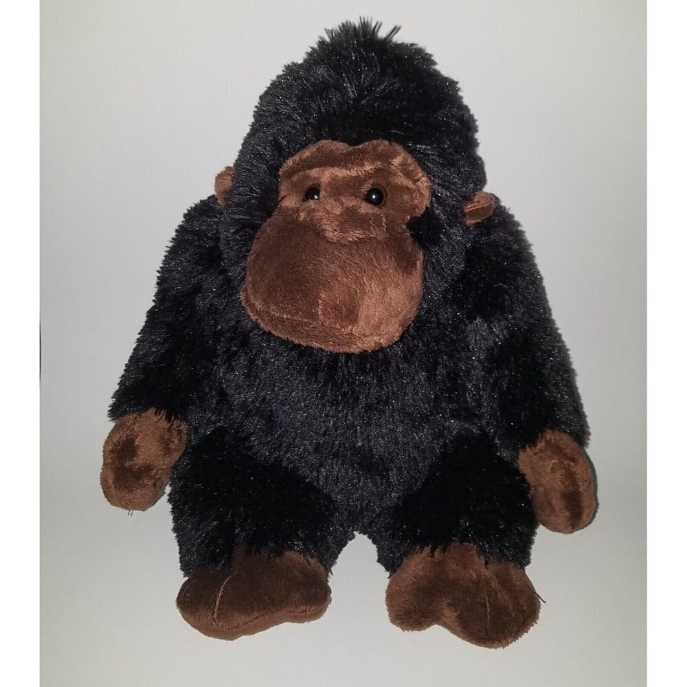 Dan Dee Black Brown Gorilla Plush 14" Monkey Stuffed Animal Toy Lovey